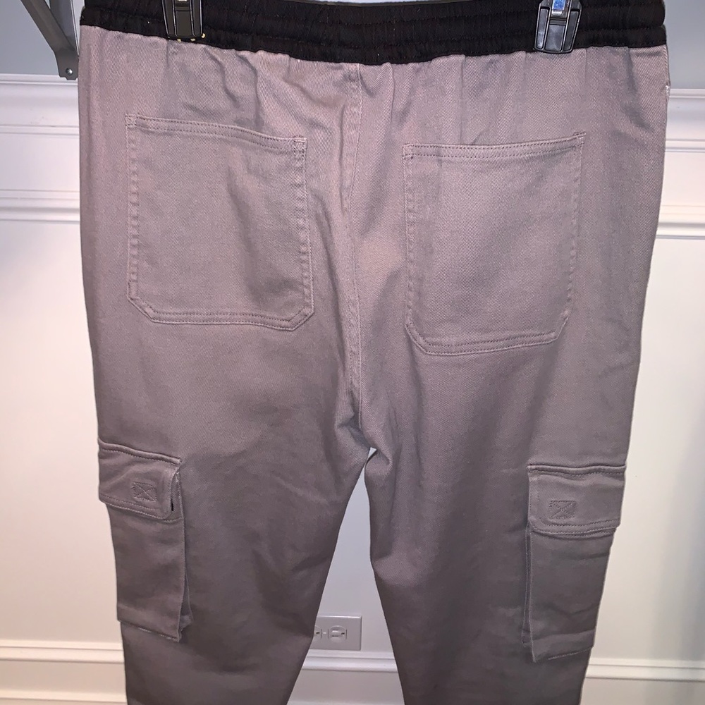Urban Outfitters skinny grey cargo pants men’s L